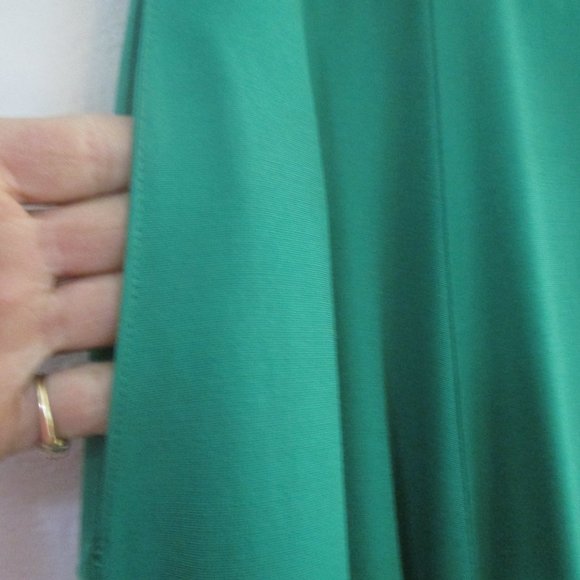 Esprit 80's Made USA full sweep Boho Retro Sleeveless 3/4 length Dress - Picture 5 of 10